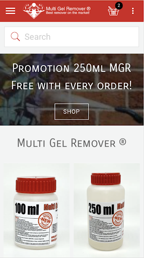 Multi Gel Remover® Store Screen 2