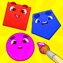 Learning shapes &amp;amp; colors games APK