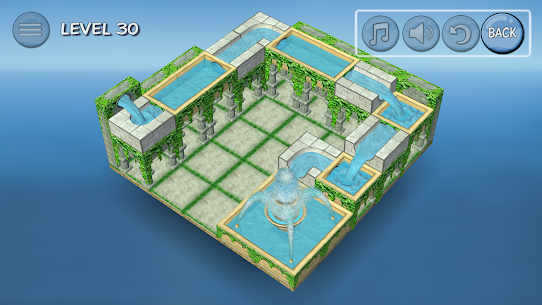 Flow Water Fountain 3D Puzzle APK MOD (Compras Gratis) 4