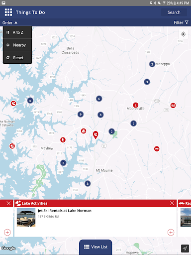 Screenshot of Visit Mooresville NC