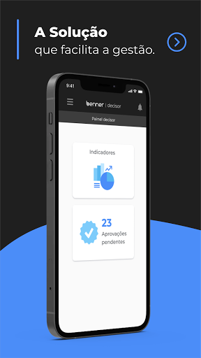Android application Benner Decisor screenshort