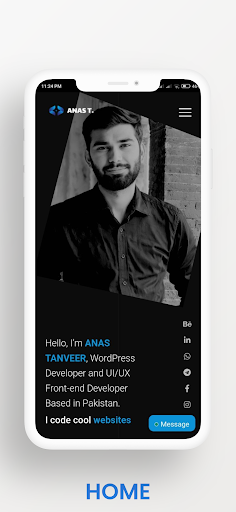 Android application Anas Tanveer screenshort