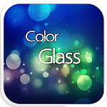 Cover Image of Tải xuống Color Glass Love EmojiKeyboard 1.0.5 APK