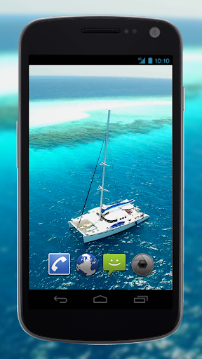 4K Maldives Paradise Drone Liv