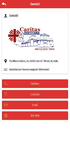 Caritas Amalfi - Cava Screen 2