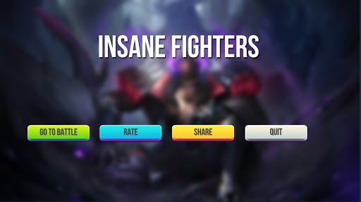 Android application Insane Fighters Multiplayer screenshort