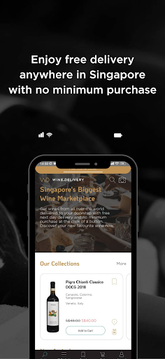 Android application Wine.Delivery screenshort