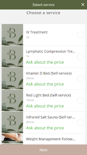 Android application Beyond Wellness screenshort