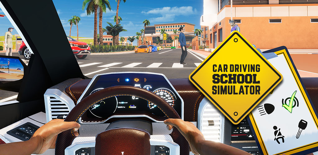 Banner Image Car Driving School Simulator Mod APK