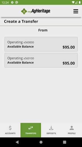 AgHeritage Farm Credit Service Screen 3
