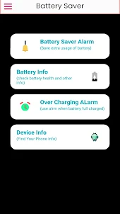 Battery  Saver Information