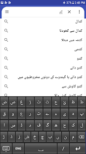 English to Urdu Dictionary Screenshot