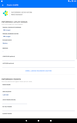 SIZE - Sistem Informasi Zoonos