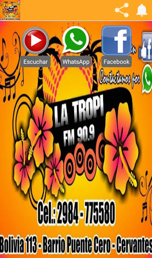 FM LA TROPI 90.9 Mhz Screen 3