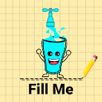 Fill Glass - Water Puzzle Game
