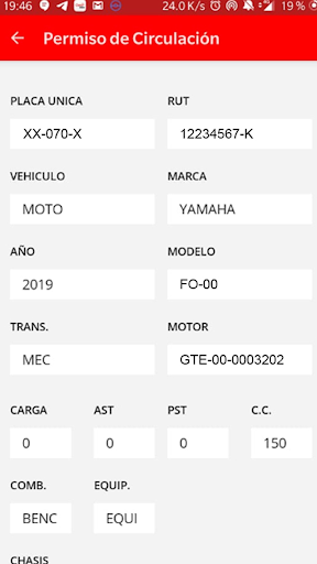 Mi Permiso de Circulación Screen 2