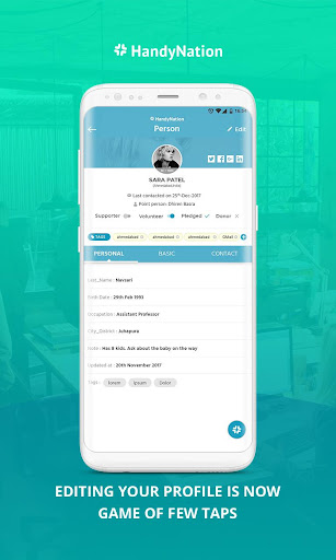 Android application HandyNation screenshort