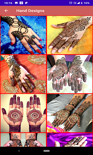 Mehndi Designs offline Screen 3