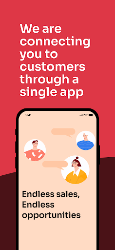 Android application Roppi business: for merchants screenshort