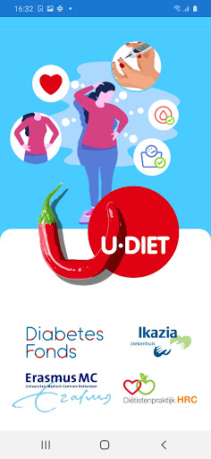 Android application U-Diet screenshort