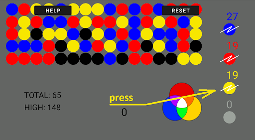 Android application Logic Bubbles screenshort