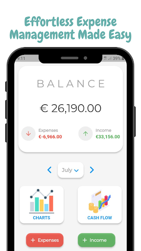 Android application Spend Wise screenshort