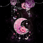 Cover Image of Tải xuống Rose Crescent Moon - Wallpaper  APK