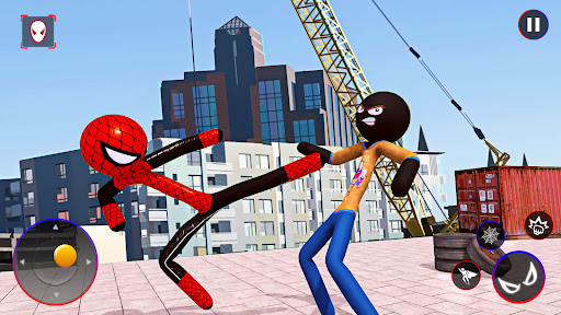 Spider Stickman Rope: Hero Man screenshot 15