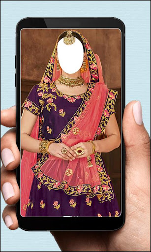 Android application PartyWear Lehenga Choli Frames screenshort