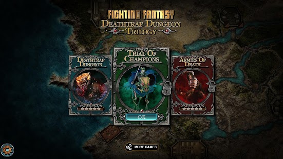 Captura de pantalla de Deathtrap Dungeon Trilogy