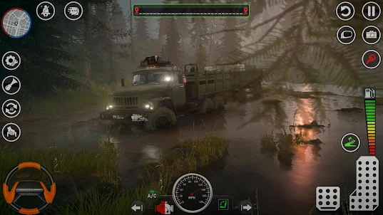 泥漿車駕駛-泥巴車遊戲: 卡車遊戲汽車駕駛