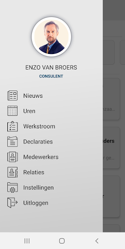 Android application MEE-Vivenz screenshort