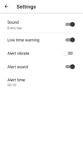 AhQ Clock - Timer for Go/Chess Screen 3