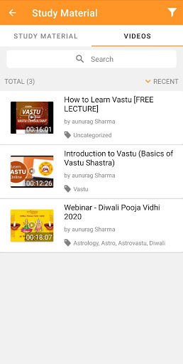 Android application Anjaney Vastu - Vastu Online C screenshort