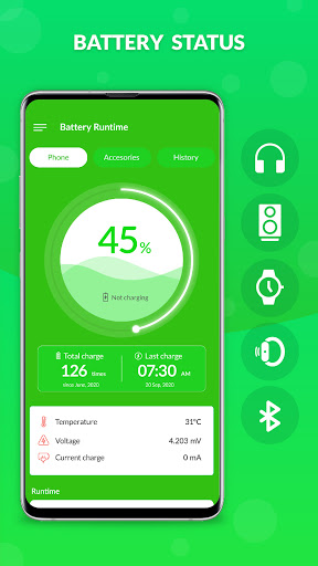 Screenshot of Battery Life - Phone & Bluetoo