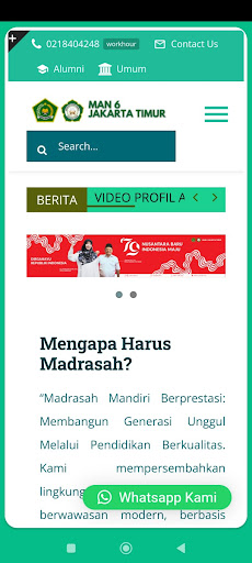 Exam MAN 6 Jakarta Timur Screenshot 3 - AppWisp.com