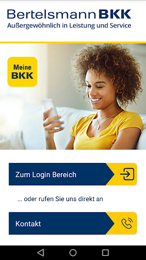 Android application Bertelsmann BKK-App screenshort
