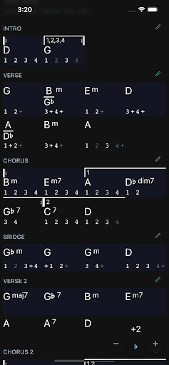 Dom7 Chord Charts Screen 3