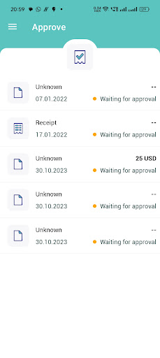 Uniconta Upload Screen 3