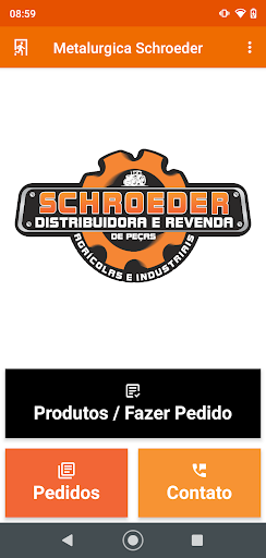 Android application Schroeder Peças screenshort