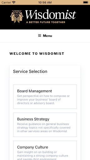 Wisdomist Screen 3