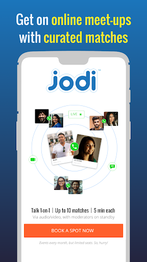 Android application JODI: Matchmaking app screenshort