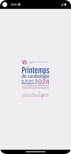 Android application Printemps de cardiologie 2024 screenshort
