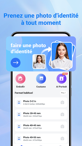 Aperçu de l'application