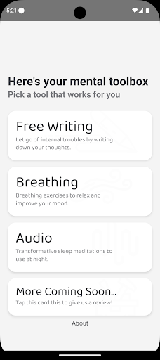 PeaceBox : Tools for your Mind Screenshot 2 - AppWisp.com