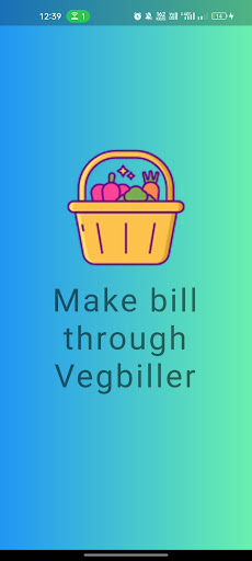 Android application Vegbiller screenshort