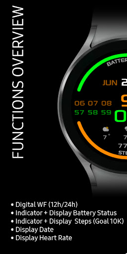 Android application JK_05 [Watch Face] Digital screenshort