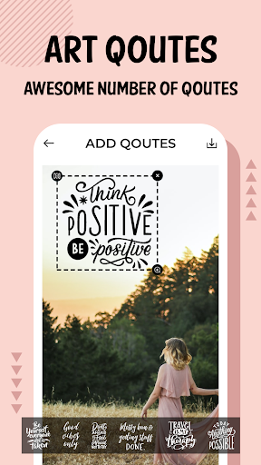 Text on Photo, Text Quotes Screen 2