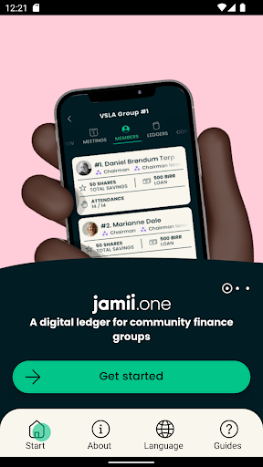 Android application Jamii.one screenshort