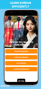 Korean learning for beginners